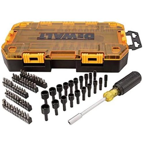 DEWALT Screwdriver Bit Set with Nut Drivers, 71-Piece (DWMT73808)