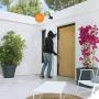 Netatmo Smart Outdoor Security Camera with 105-dB Siren, Wi-Fi, Integrated Floodlight, Movement Detection, Night Vision, Without Fees, NOC-S-US
