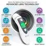 iProven DMT-489 Forehead and Ear Thermometer - Digital Infrared No Contact Thermometer for Adults, Kids and Baby - FSA or HSA Eligible - Color Fever Alarm - 1 Second Temporal, Head and Ear Readings iProven DMT-489 Forehead and Ear Thermometer - Digital Infrared No Contact Thermometer for Adults, Kids and Baby - FSA or HSA Eligible - Color Fever Alarm - 1 Second Temporal, Head and Ear Readings