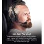 BlueParrott B350-XT BPB-35020 Noise Canceling Bluetooth Headset with 300-FT Wireless Range for iOS and Android Bundle with Blucoil Headphones Carrying Case, and Replacement Ear Pads