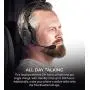 BlueParrott B350-XT BPB-35020 Noise Canceling Bluetooth Headset with 300-FT Wireless Range for iOS and Android Bundle with Blucoil Headphones Carrying Case, and Replacement Ear Pads