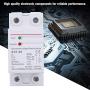 Professinal Voltage Protector Relay, Durable Voltage Reconnect, Electronic Overvoltage and Undervoltage Protection for Protect Safety of Electrical Equipment
