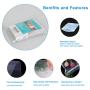 Edvision 2'' x 3'' Plastic Bags, 200 Count 2 Mil Clear Resealable Zipper Poly Bags, Reclosable Ziplock Storage Bags for Jewelry Supplies, Beads, Screws, Small Items