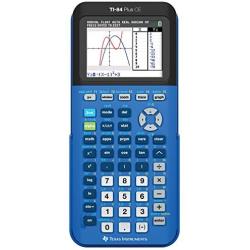 Texas Instruments TI-84 Plus CE Color Graphing Calculator, Bionic Blue