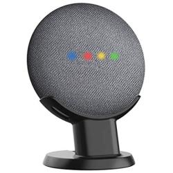 SPORTLINK Pedestal for Nest Mini (2nd Gen) and Google Home Mini (1st Generation) Improves Sound Visibility and Appearance - A Must Have Mount Holder Stand for Nest Mini (2nd Gen)/ Google Mini (Black)
