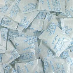 SOHLER 2 Gram Pack of 100 Silica Gel Desiccant Packets Drying Agent Moisture Absorber Dehumidifiers (Ship from USA)