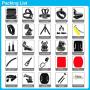 61 in 1 Action Camera Accessories Kit for GoPro Hero 9 8 7 6 5 4 Hero Session 5 Black Insta360 SJ4000 5000 6000 Xiaomi Yi DJI AKASO Campark Action Camera