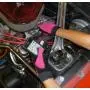 Boss Tech Products, Inc. BTP-GLV-MECPNK Mechanics Style Touch Screen Gloves for All Touch Screen Electronic Devices - Retail Packaging - Black/Pink