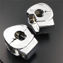 HTTMT MT265-008-CD Chrome Switch Housing Cover Compatible with 2009-2012 Harley Davidson Tri Glide Ultra Classic FLHTCUTG