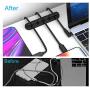 Cable Clips, INCHOR Cable Organizer Cord Holder for Desk, Charging Cable Holder Cord Clips, Nightstand Cord Organizer Cable Management Wire Clip (7, 5, 3 Slots)