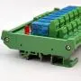 Electronics-Salon DIN Rail Mount 8 DPDT Signal Relay Interface Module. (Operating Voltage: DC 24V)