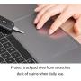 CaseBuy MacBook Air 13 Inch Trackpad Protector Cover Compatible 2020 2019 2018 Release MacBook Air 13 Inch with Touch ID Model A2337(M1) A2179 A1932 Clear Anti-Scratch Trackpad Skin