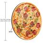 Smooffly Pizza Round Mouse Pad, Pepperoni Pizza Mouse Pad, Teenager Mouse Pad, Pizza Coaster, Food Mouse Pad, Food Coaster