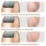 3 IN 1 Electric Callus Remover for Feet - Rechargeable Foot File Pedicure Tools, Waterproof Pedicure kit, Feet Dead Skin Shaver, Professional Feet Care for Cracked Heels & Dead Skin