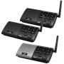 Hosmart Full Duplex Wireless Intercom System Real Time, Two -Way Communication, with DECT_6.0 Technology for Home and Office，Hands Free, Portable intercom, with Crystal Clear Sound, 1000 feet Range