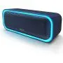 Upgraded- DOSS SoundBox Pro Portable Wireless Bluetooth Speaker with 20W Stereo Sound, Active Extra Bass, Wireless Stereo Pairing, Multiple Colors Lights, Waterproof IPX5, 20 Hrs Battery Life -Blue