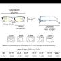 2 Pair Computer Glasses - Anti-blue glasses - Blue Light Blocking Reading Glasses for Women