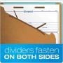 Globe-Weis 100% Recy. 2-Div Classification Folders (Globe-Weis)