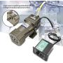 Electric Gear Motor, Walfront AC 220V 90W Single Phase Asynchronous Gear Motor High Torque Deceleration Adjustable Speed 5K/10K/20K/50K/100K RPM Optional(20k)