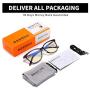 ZENOTTIC Anti Blue Light Glasses Blue Light Blocking Reading Glasses Stylish Leopard Glasses Anti Eyestrain for Women