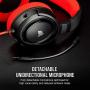 Corsair HS35 - Stereo Gaming Headset - Discord Certified - Memory Foam Earcups - Works with PC, Xbox Series X, Xbox Series S, Xbox One, PS5, PS4, Nintendo Switch and Mobile – Red