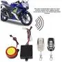 12V Motorcycle Security Kit Alarm System Anti-Hijacking Cutting Off Remote Engine Start Arming Disarming, Electric Bike Anti-Theft Alarm System, Streetcar Security Alarm Remote Control Engine 125dB