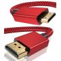 Elebase Mini HDMI to HDMI Cable 6.6 FT,4K 60Hz Mini HDMI Cord Compatible for DSLR Camera,Camcorder,Graphics Video Card,Laptop,Pico Projector,Raspberry Pi Zero W,Neogeo