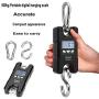 Mougerk 500 kg 1100 lb Portable Heavy Duty Digital Crane Scale Hanging Scales 2 AAA Batteries(Not Included)