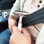 2PCS Car Safety Hammer with Hard Alloy Head Window Breaker Seat Belt Cutter Premium Emergency Metal Hammer Aluminium Alloy Emergecy Escape Tool