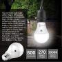 Dusk to Dawn Light Bulb- 2 Pack, AmeriTop A19 LED Sensor Light Bulbs; UL Listed, Automatic On/Off, 800 Lumen, 10W(60 Watt Equivalent), E26 Base, Indoor/Outdoor Lighting Bulb (5000K Daylight)