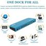 WAVLINK USB 3.0 and USB C Universal Laptop Docking Station Dual Monitor HDMI & DVI/VGA Monitor, 6 USB A Ports, Gigabit Ethernet, Audio for Laptop, Ultrabook, PC, MacBook, Efficient Home Office WAVLINK USB 3.0 and USB C Universal Laptop Docking Station Dual Monitor HDMI & DVI/VGA Monitor, 6 USB A Ports, Gigabit Ethernet, Audio for Laptop, Ultrabook, PC, MacBook, Efficient Home Office