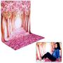Neewer 5x7ft/150x210cm 100% Polyester Cherry Blossom Backdrop Background for Photography Studio Video Shooting (Backdrop Only)
