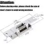 UHPPOTE Electric Strike Door Lock Fail-Secure for Access Control System Deadlatches or Cylindrical Locksets