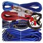 Complete 1500W Gravity 8 Gauge Amplifier Installation Wiring Kit Amp Pk3 8 Ga Blue - for Installer and DIY Hobbyist - Perfect for Car/Truck/Motorcycle/Rv/ATV