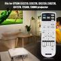 Projector Remote Control, Portable Controller Replacement for EX3220,EX5220,EX5230,EX6220,EX7220,725HD,730HD Projector,White