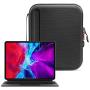 tomtoc Portfolio Case for iPad Pro 12.9-inch 2018 & 2020, Protective Sleeve with Accessories Pocket, Carrying Storage Bag for iPad Pencil/Adapter/Hubs/Cables/ Magic Keyboard, Fit Surface Pro 12.3