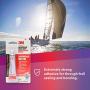HawkEye DT2B-TM DepthTrax 2B Bundle with 3M 5200FC White 1 fl oz Marine Adhesive Sealant Fast Cure 5200 (06535) â€“ Permanent Bonding and Sealing for Boats and RVs 1 Ounce