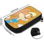 Hxuedan Lola Bunny Looney Tunes The Data Cable Storage Bag is A Portable and Independent Design SuitableVFor Travelers to Place The Data Cable, Earphone and Electronic Product Data Cable Storage Bag