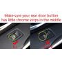 Eiseng 5pcs Window Lift Button Cover Trim for BMW 3 Series F30 320i 328i 330i 335i 2016 2017 2018 F34 3GT Gran Turismo (ABS Chrome)