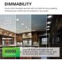 Sunco Lighting 12 Pack 6 Inch Slim LED Downlight, Baffle Trim, Junction Box, 14W=100W, 850 LM, Dimmable, 4000K Cool White, Recessed Jbox Fixture, IC Rated, Retrofit Installation - ETL & Energy Star