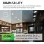 Sunco Lighting 12 Pack 6 Inch Slim LED Downlight, Baffle Trim, Junction Box, 14W=100W, 850 LM, Dimmable, 4000K Cool White, Recessed Jbox Fixture, IC Rated, Retrofit Installation - ETL & Energy Star Sunco Lighting 12 Pack 6 Inch Slim LED Downlight, Baffle Trim, Junction Box, 14W=100W, 850 LM, Dimmable, 4000K Cool White, Recessed Jbox Fixture, IC Rated, Retrofit Installation - ETL & Energy Star