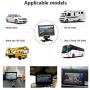 HD Backup Camera Kit 7 Inch LCD Rear View Camera Monitor, P67 Waterproof Night Vision, Easy Installation Back up Rearview Cam for Trucks, RVs, Trailers, Bus, Harveste, Pickup, Motor Home, Van ect.