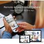 Reolink 4K PoE Security Camera System, 4pcs Wired 8MP Outdoor PoE IP Cameras, H.265 8MP 8-Channel NVR with 2TB HDD Video Surveillance System for 24/7 Recording