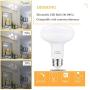Dimmable Led Flood Light Bulbs Reflector Bulb,100W Equivalent 12Watt ,BR30 LED Bulb,Daylight 5000K,1275LM,R30 E26 Medium Standard for Recessed Track Lighting Downlight Recessed Can Light- 4 Pack