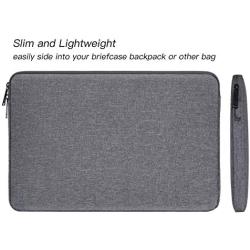 13.3 Inch Laptop Case Bag, Protective Tablet Sleeve for Dell Inspiron 13 7000 5000/Dell XPS 13/Dell Latitude 13, HP Envy 13/HP Pavilion 13/HP Spectre X360 13.3, LG Gram 13 Cover Small Case, Grey