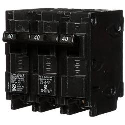 Q340 40-Amp Three Pole Type QP Circuit Breaker