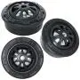2 Pairs of Gravity 600C 6.5-Inch 2-Way Car Audio Component Speakers System 6-1/2 Inches (4 Bass, 4 Tweeters, 4 Crossovers)