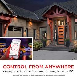 UltraPro Z-Wave Plus Smart Light Switch, in-Wall Toggle | Built-in Repeater Range Extender | ZWave Hub Required-Alexa and Google Assistant Compatible, 39354