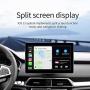 CarlinKit Wired CarPlay Dongle Android Auto for Car Radio with Android System Version 4.4.2 and Above, Install The AutoKit App in The Car System, Dongle Connect The Cars AutoKit app to get CarPlay