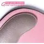 Office Square Leather Gaming Mouse Pad Wrist Support and Non-Slip Design, Business Style PU High Grade Gaming Mouse Mat for Students, Workers and Computer&Laptop Users.(Pink, 19Wx24L)